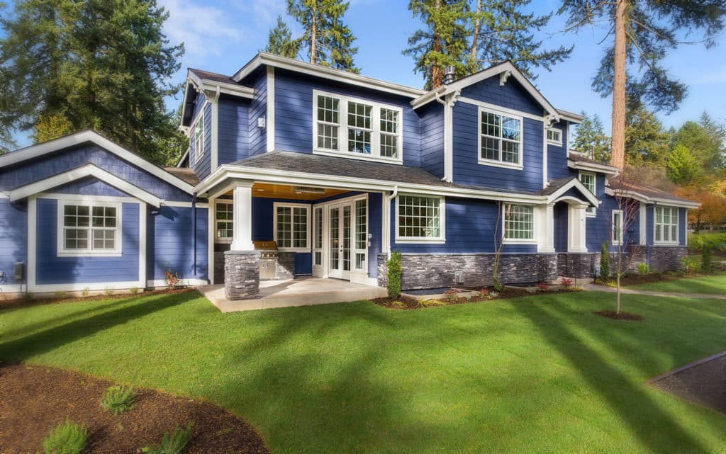 Home with Beautiful Siding