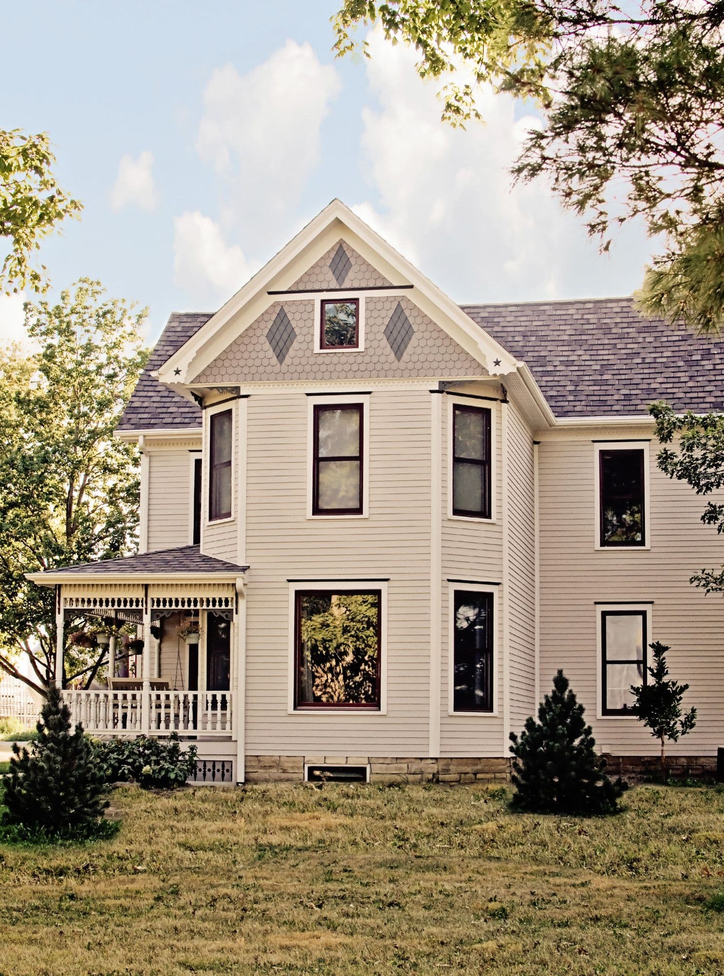 Beautiful older home with James Hardie Siding