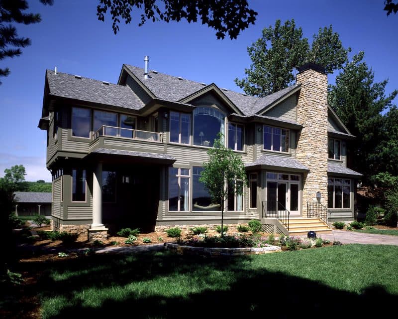 Siding from James Hardie on historic home