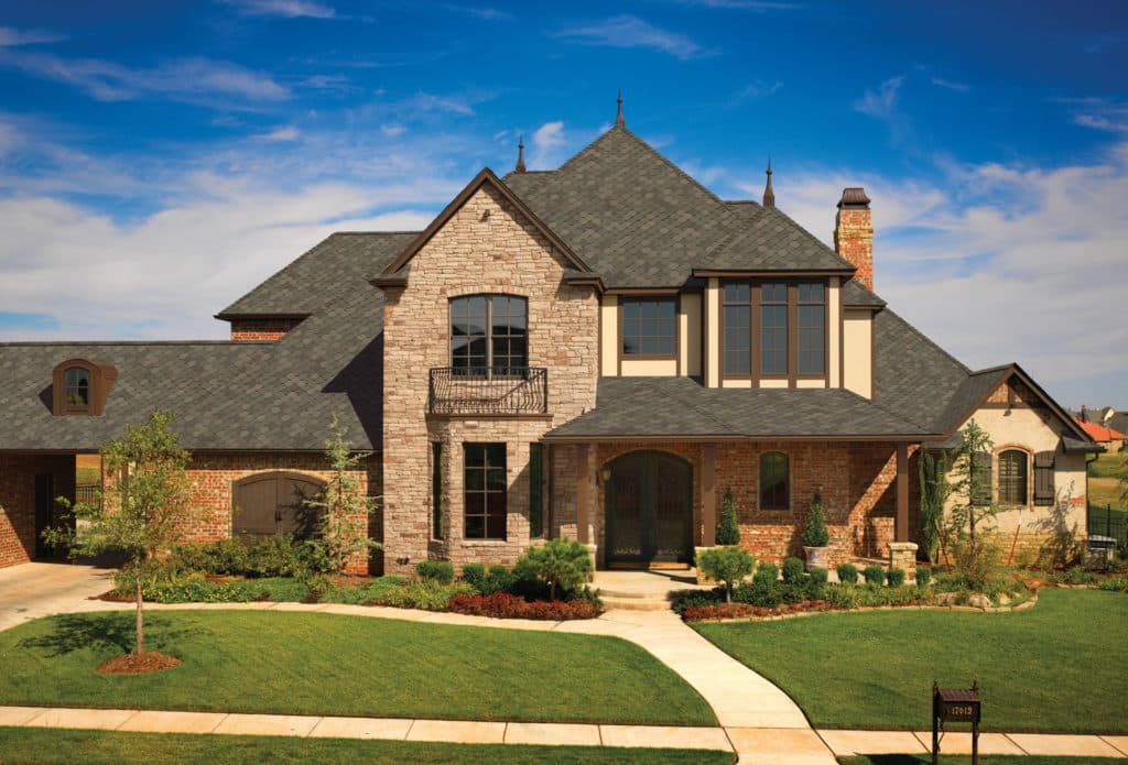 Home with Beautiful Roof