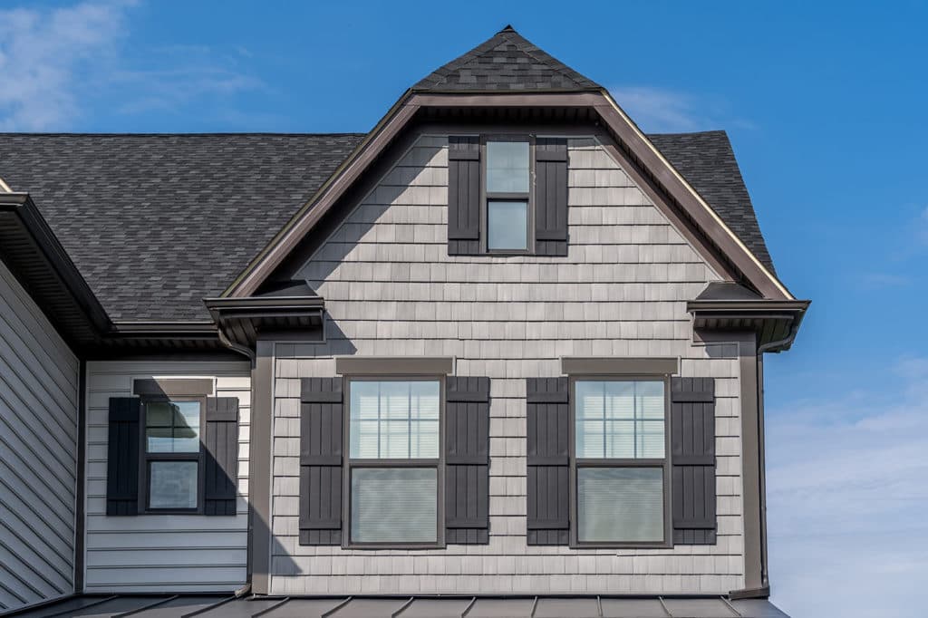 Home with Beautiful Fiber Cement Siding