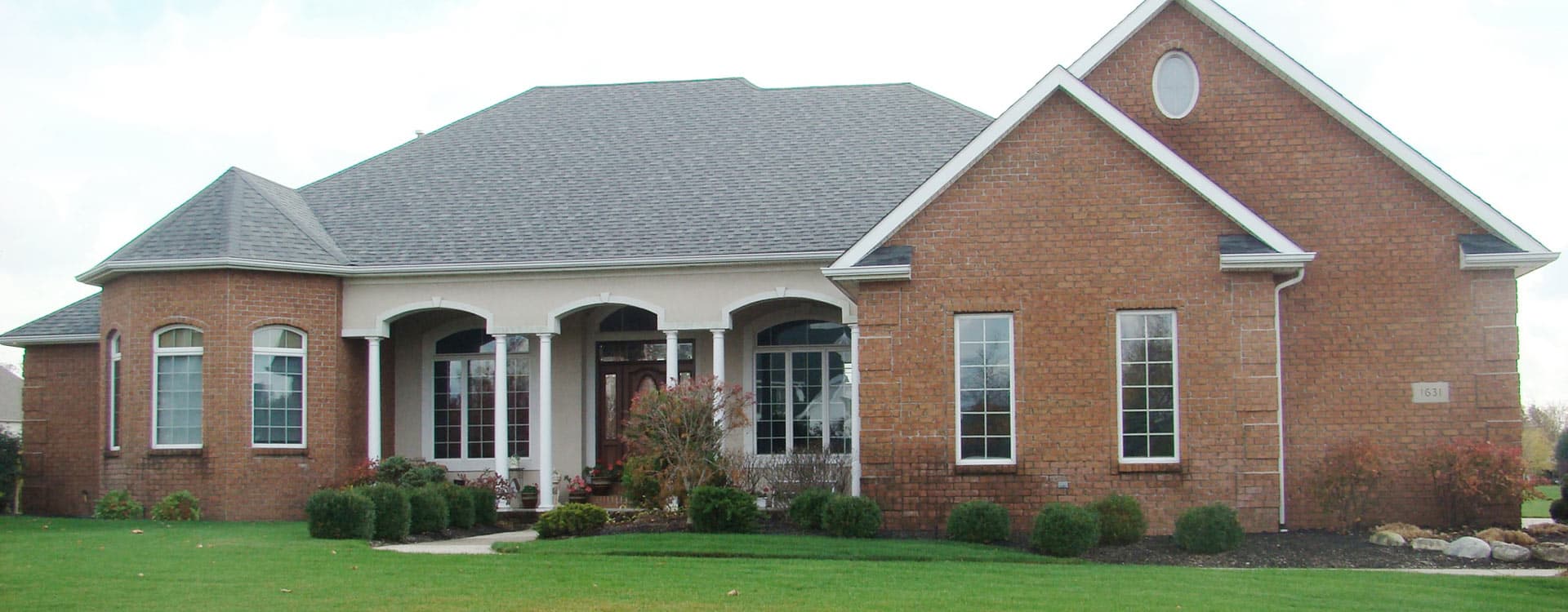 Home with Beautiful Roof